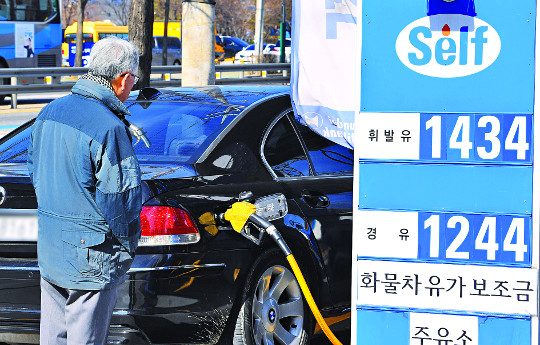 주유소 이미지