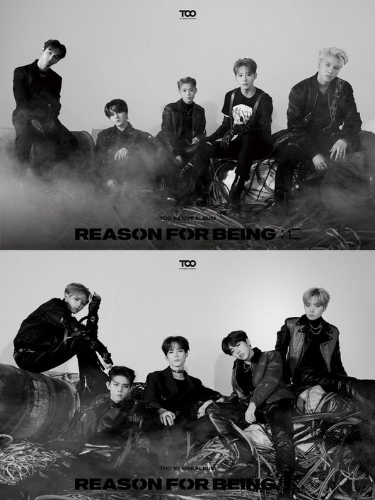 New boy group TOO (Tee see) has emanated the charisma of a black and white mood.At 0:00 on the 15th, TOO (Chi Hoon, The same conditions, Chan, JiSoo, Minsu, Jae Yoon, The, Security, Jerome, Woonggi) released the 1st mini album REASON FOR BEING: (Responding: In) unit concept photo through official SNS.Starting with The, which has the values of In, the personal concept photo of all members has been opened, and the black and white unit photo, which is divided into five people, has taken off the veil and attracted the attention of global fans.First, the unit photo of JiSoo, Minsu, Chi Hoon, Jerome, and the security guard maximized the dreamy atmosphere with smog filled with floors.In it, the harmony of the five members who emit chic and intense eyes has a variety of attractions.Then Chan, The same conditions The, Woonggi, and Jaeyun overwhelmed those who saw them as languid yet sexy auras.They completed their own charm with different styling.TOO, which has a boyish beauty and a dark masculine beauty that stimulates curiosity, is also attracting attention to the musical spectrum to be shown through this album.On the other hand, TOO, which predicted the first half of 2020, will show a world view without a single album REASON FOR BEING: , which includes five acts (, five colors (, five colors), symbolic objects, and solid storytelling.Stone Music Entertainment, n.CH Entertainment