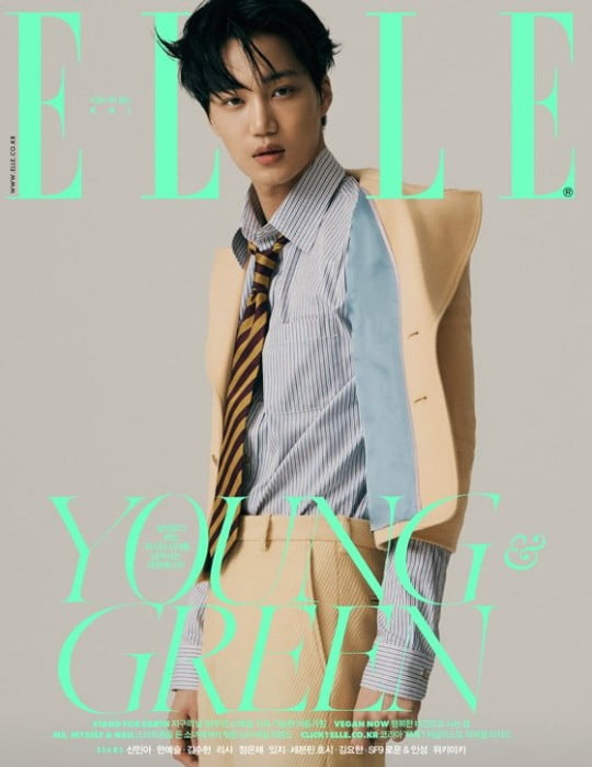 The Italian luxury brand unveiled a fashion picture with EXO Kai in the April issue of Elle Korea. Kai, who covered the April issue of Elle Korea, presented the Gucci 2020 spring summer collection in a unique style with various poses.Kai, Unique Aura, Unreplaceable Fashion Icon Suit Artisans Digestion