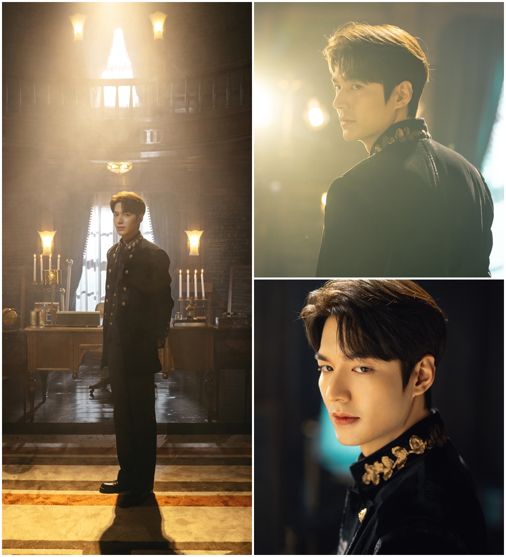 Actor Lee Min-ho returns to The King - Monarch of Eternity after three yearsSBS New Golden Drama The King - Monarch of Eternity Lee Min-ho transformed into a dignified Korean Empire Empire Emperor.The King - Monarch of Eternity, which is about to be broadcasted in April, is a fantasy romance that draws a different dimension through the cooperation between the two worlds, the science department and the Korean Empire Empire Egon, who are trying to close the door (eternal) and the Korean criminal Jung Tae-eul, who is trying to protect someones life, people and love.Lee Min-ho plays the Korean Empire Empire Empire, Egon in 2020 in The King - Eternal Monarch, and tries to make an Acting transform different from the previous one, and emits overwhelming charisma.In the drama, Igon is a perfect Monarch with a beautiful appearance, Maria Full of Grace, and a quiet character, but he is a bipolar person who likes accurate numbers more than vague words because of his sensitivity and obsessiveness.In particular, Lee Min-ho has been interested in showing explosive synergy by reuniting with Kim Eun-sook writer after The King - Eternal Monarch as a return work in three years.Lee Min-ho was caught in the intense scene of his first transformation with Korean Empire Empire Emperor Egon.Lee Min-ho showed off her figure as an emperor full of Maria Full of Grace with a tall, solid shoulder and incomparable visual.In the imperial room where the mysterious feeling in the faint lighting is laid, the emperor uniform is worn, and the intense charisma is emitted with the gentle eyes and dignified expression.Lee Min-hos unique aura, which expresses the Korean Empire Empire Egon, which crosses the gentility and sensitivity with a deadly atmosphere, is already raising expectations.Lee Min-ho said, After a long gap, I came to see you with The King - Monarch of Eternity.I will come to you soon as I have waited for a long time. He said, The King - Monarch of Eternity .I will try to be a better work as it is more meaningful and a second work because I can work again with the artist and mature.I would like to ask for a lot of expectations for the love story that our drama will draw. Kim Eun-sook expressed his special expectations and aspirations for the reunion.On the other hand, SBS The King - Monarch of Eternity will be broadcast in April following Hiena.iMBC  Photos