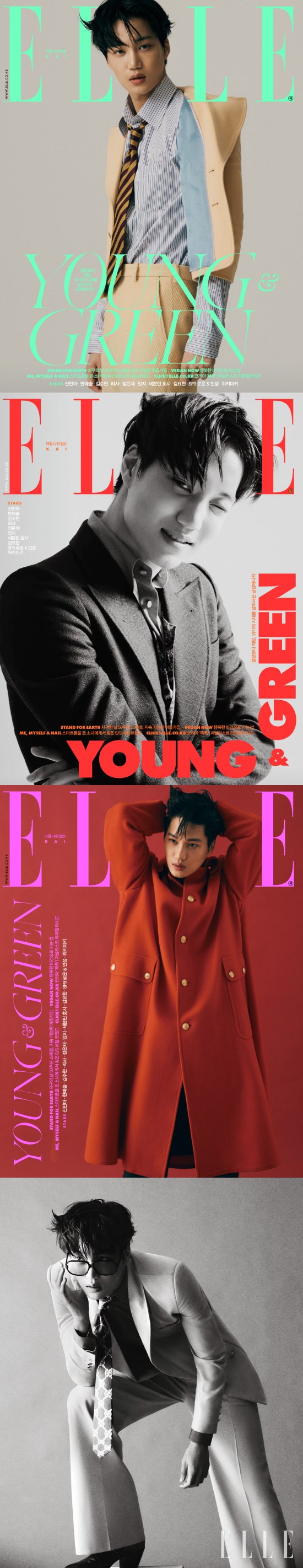 Group EXO Kai has graced the cover of the April issue of Elle.Filming with fashion magazine Elle focused on saving the original charm of Kai, admiring all of the staff gathered at the scene in Kais skillful digestive power that led to the atmosphere.Kai also said, I filmed it comfortably and happily.As the usual style receives a lot of attention, related questions continued in the interview after the photo shoot.When asked about the endless digestion of various bold styles, he said, It is difficult to show a clear concept, but it is fun.Rather, thanks to the concept, I think I can try styling that is not usually easy. I think its because I saw the charm of individuals regardless of their cultural background, he said, referring to the experience of filming the brand campaign as the global ambassador for Gucci Eyewear, the first Korean man.I felt like I was back at the debut candle.Adding to the recent situation of spending a lot of time with Family, Actor has a lot of things to watch my sister and mothers life.Family is a senior in my life, he said.Paintings and interviews featuring Kais charm can be found in the April issue of Elle and on the Elle website.Photo: Elle
