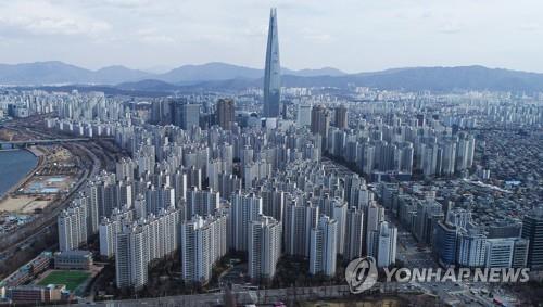 서울 송파구 일대의 아파트단지 [연합뉴스 자료사진]