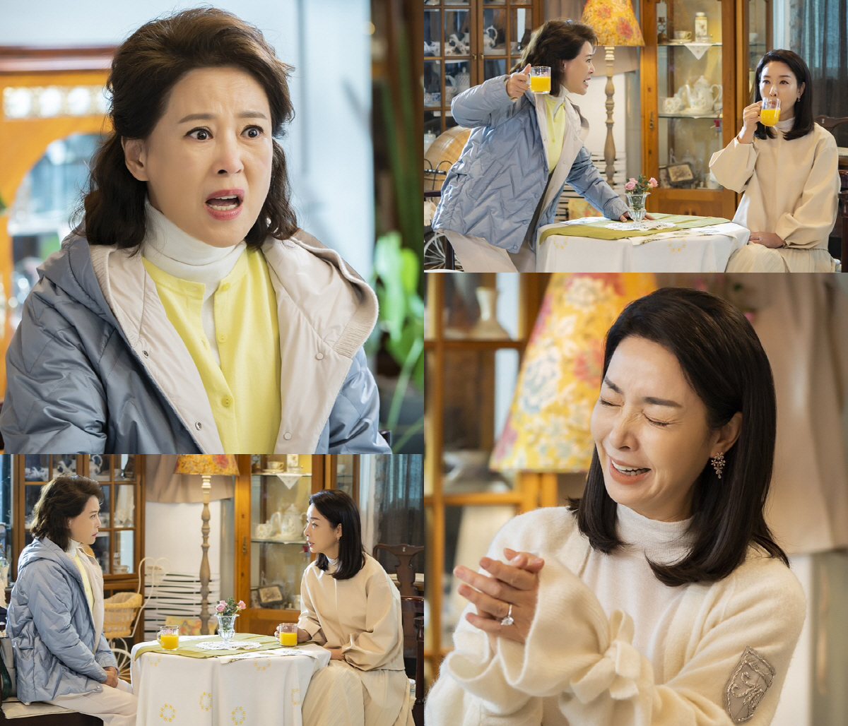 Cha Hwa-Yeon and Kim Bo-yeon show off the bloody Ansuk Chemie in Ive Goed Once.On March 28 (Saturday) at 7:55 pm, KBS 2TVs new Weekend drama Ive Goed Once (playplayplayed by Yang Hee-seung, director Lee Jae-sang, production Studio Dragon, main factory) will present various fun to the disassembled anime theater by Cha Hwa-Yeon (played by Jang Ok-bun) and Kim Bo-yeon (played by Choi Yoon-jung).First, Cha Hwa-Yeon is divided into a strong mother, Jang Ok-bun, who is the wife of Song Young-dal (Chun Ho-jin), and who has raised your Brother and Sister.She is suffering from the successive divorce of her children, and she will spend her restless days with her four Brother and Sisters and will cause the wryness of the viewers.Kim Bo-yeon played Choi Yoon-jung, a mother of Yoon Gyu-jin (Lee Sang-yeop) and Yoon Jae-seok (Lee Sang-bok), who are from Chunhyang, Miss.Yoon Jung, a mother who is a mother of son fool, is delighted to see her as a charm full of beauty.Especially, he plays a subtle nervous battle with his son, Jang Ok-bun (Cha Hwa-Yeon), who was a rival since childhood.In the meantime, even when I get older, I see two people confronting each other as if they have not narrowed down.Kim Bo-yeons expression, looking at Cha Hwa-Yeon, who is angry, seems to be raising the medicine and causing laughter.Moreover, Cha Hwa-Yeon, who looks at Kim Bo-yeon, who is laughing and laughing, is trying to pour orange juice to her, drawing their relationship full of attention, and is curious about the story of the two people in the future.On the other hand, Cha Hwa-Yeon and Kim Bo-yeon are expecting the birth of the grilled Oksingakshin combo, and they have been looking forward to it. It is a pleasant and warm drama that completes their happiness search through the process of overcoming the gap and crisis between parents and children.Cha Hwa-Yeon and Kim Bo-yeon, who will fill the Weekend evening with their acting, will be able to meet on KBS 2TVs new Weekend drama Ive Goed Once, which is scheduled to be broadcasted at 7:55 pm on March 28th (Saturday).