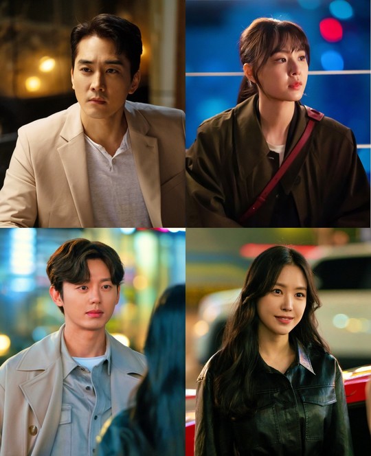 MBC New Moonwha mini series Would you like to eat dinner together will lead the delicious romance Song Seung-heon, Seo Ji-hye, Lee Ji-hoon, Son Na-euns visual four-angle chemistry shots were released.The drama Would you like to eat dinner together? is a delicious romance in which men and women whose love cells have degenerated into the parting wound and alone culture recover their emotions through dinner and find love.It will vividly depict the separation and meeting of four men and women with different love views, and will give viewers a strong sympathy and heartbreaking excitement this spring.# Song Seung-heon x Seo Ji-hye, Unknown Dinnermate Bob Hanki ChemiTwo broken men and women appear in the play.First, the psychiatrist Min Hae-kyung, who is a well-known food psychotherapist, is a brain-sex man in a word that combines appearance and intelligence.And Seo Ji-hye, a PD of the web channel 2N BOX, is a pretty, wrong, and hot personality, and is popular with same-sex friends as well as reason.Two people who are just like Loves master, but in fact they have not overcome the trauma of the harsh First Love.Min Hae-kyung, who became a dinner mate without knowing each others names, and the warm rice of the evening time to be shown by Dohee, are expected.# Lee Ji-hoon x Son Na-eun, First Love Recovery Mate Comrade Chemmybak-beauty