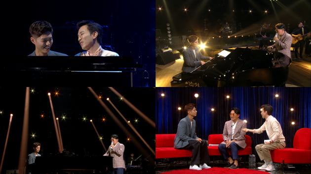 You Hee-yeols Sketchbook Lee Seung-cheol Park Bo-gum Starring Lee Seung-cheol In singing, Park Bo-gum is a piano accompaniment