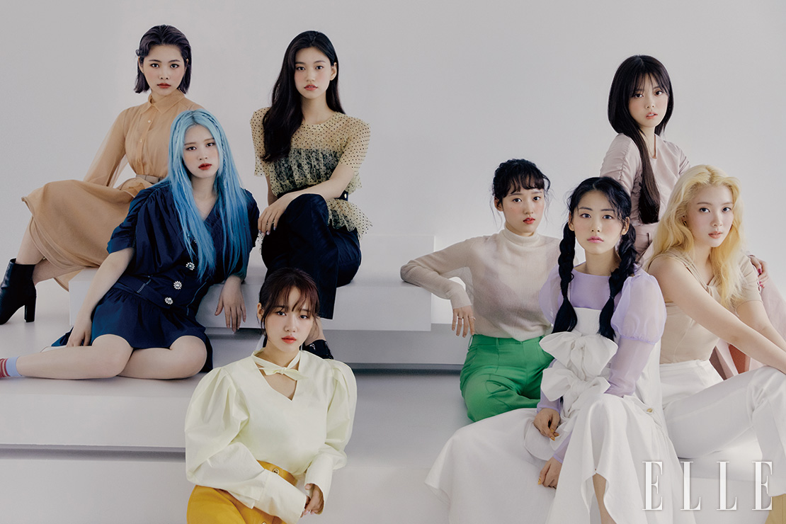 A picture of the group Weki Meki has been released.On the 20th, fashion magazine Elle featured the organic chemistry of the eight girls who met again and the imposing and sparkling moments of each member.Weki Meki, who has grown up with his dignified and honest songs, from I dont like your girlfriend to DAZZLE DAZZLE, finished his activities of DAZZLE DAZZLE and said, I think it was best with Weki Meki among the title songs of the past.It is our charm that it is cute and playful.  It is regrettable that we did not meet fans during the activity by proceeding the music broadcast without an audience, but the song was satisfactory. Choi Yoo-jung, who came back after rest, said, I was not able to follow my steps at any moment because I was running from I.O.I to Weki Meki activity. I spent a lot of time with my close people while I was resting and found a lot of stability.Kim Do-yeon, who has been active in various fields such as fashion model, MC, and acting recently, said, We were able to grow up with Weki Meki activities.It was a glass mental, he said. I constantly ask what I am happy when I do it, and I think it is important to learn steadily, so I try to see a lot of movies and books and try to improve my room.iMBC Cha Hye-mi  Photos