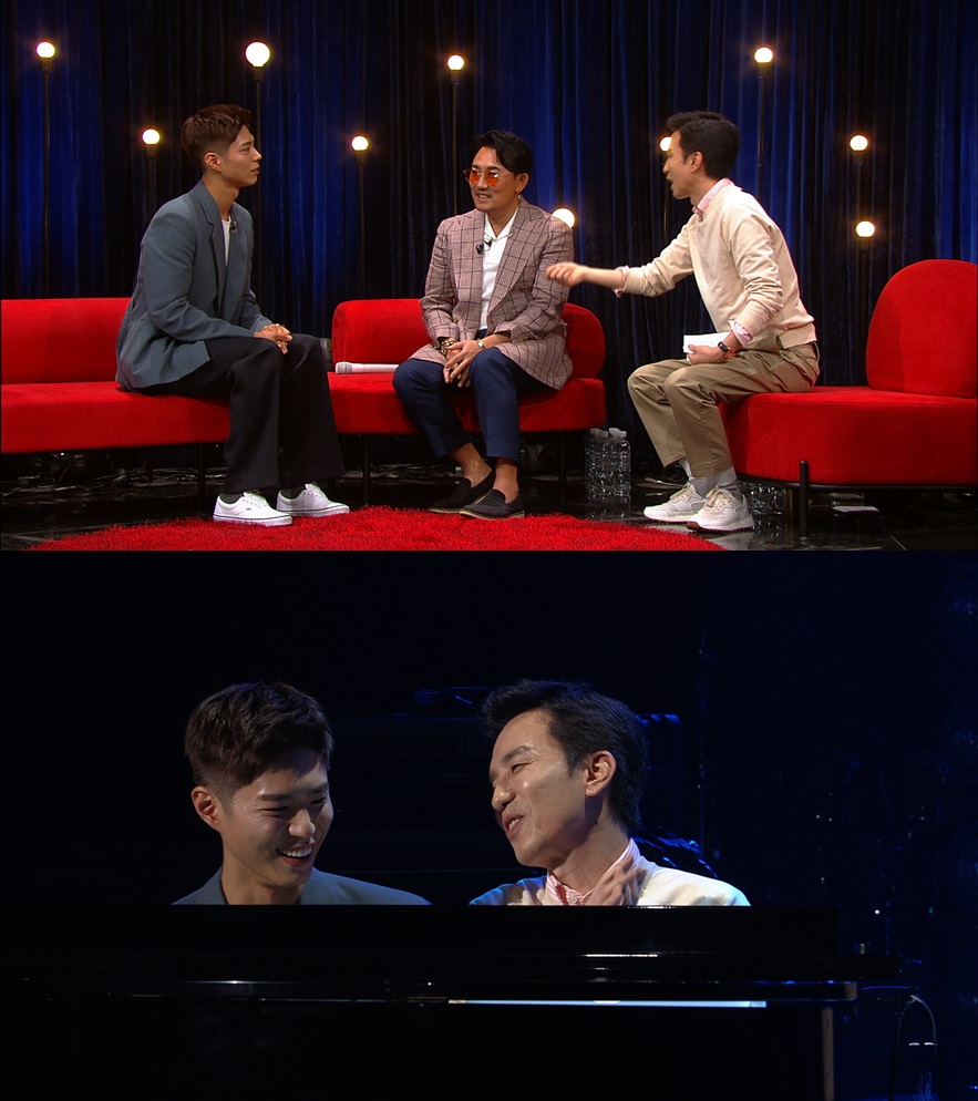 Actor Park Bo-gum will make his first appearance on You Hee-yeols Sketchbook.KBS 2TV You Hee-yeols Sketchbook (hereinafter referred to as You Hee-yeols Sketchbook), which airs on the 20th, stars Lee Seung-cheol and Park Bo-gum.The two men made a relationship with the singer and the music video protagonist in the webtoon OST I love you a lot announced in January this year.Park Bo-gum takes on the Piano accompaniment of I love you a lot and presents the perfect breathing with Lee Seung-cheol and presents the river and the river.In the following talk, Park Bo-gum heard the request of MC You Hee-yeol and immediately received the applause of two people with the piano performance of Lee Seung-cheols West Sky and Toys Good Man.Park Bo-gum also played You Hee-yeol and Chopstick March together to complete the self-proclaimed doppelganger-down harmony.Park Bo-gum, on the other hand, said, You Hee-Yeols Sketchbook listener on Friday night, You Hee-yeols bright smile tickled my heart.I did not forget it, he said, making MC You Hee-yeol happy.Park Bo-gum also revealed his past dreaming of Singer: He dreamed of being a singer-songwriter before making his debut as an actor, and he said he became an actor on the suggestion of his agency representative.I still do not let go of that dream, and I am preparing for the project and the project of antenna music.Park Bo-gum, meanwhile, briefly presents the Lets go to see the stars of the loading. Lee Seung-cheol, who watched this, said, I like the voice of pure voice.I pick these people during auditions. You Hee-yeols Sketchbook will be broadcast at 11:25 pm on the 20th.Photo: KBS 2TV You Hee-yeols Sketchbook