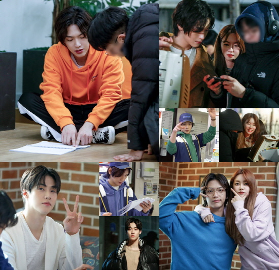 AOA Yuna, N.Flying Entrepreneurship, and Jaehyuns delightful shooting behind-the-scenes were released.The Big PictureHouse is a story about the dreams and love that five men and women who are still preparing for failure to prepare for Idol or continue to fail live in a house for musicians.Seo Yuna played Nam Ga-young, who is preparing to become a singer-songwriter after being eliminated from Idol debut group, Lee Seung-hyeop played Kwon Hyun-min, a well-known vocal trainer, and Kim Jaehyun played Gong Sung-woo, who is preparing Idol.In the behind-the-scenes photos, the sticky teamwork of the House family shines.Even though I filmed cold winter, I can feel the pleasant atmosphere and teamwork from the passion to monitor all together in front of the stove to the playful time of rest.In a cheerful atmosphere, the actors carefully check the script before entering the filming, and discuss the director and minor details and strive for high-quality acting.In addition to the drama material being Idol trainees, the fact that the members of the same group, the seniors and juniors of the agency, act together is synergistic and enhances the perfection of the drama.The Big PictureHouse, a web drama starring AOA Yuna, N.Flying Entrepreneur and Jaehyun, will be released every Friday and Sunday at 6 pm on the official YouTube channel of The Big Picture Mart.Photo: The Big PictureHouse broadcast screen