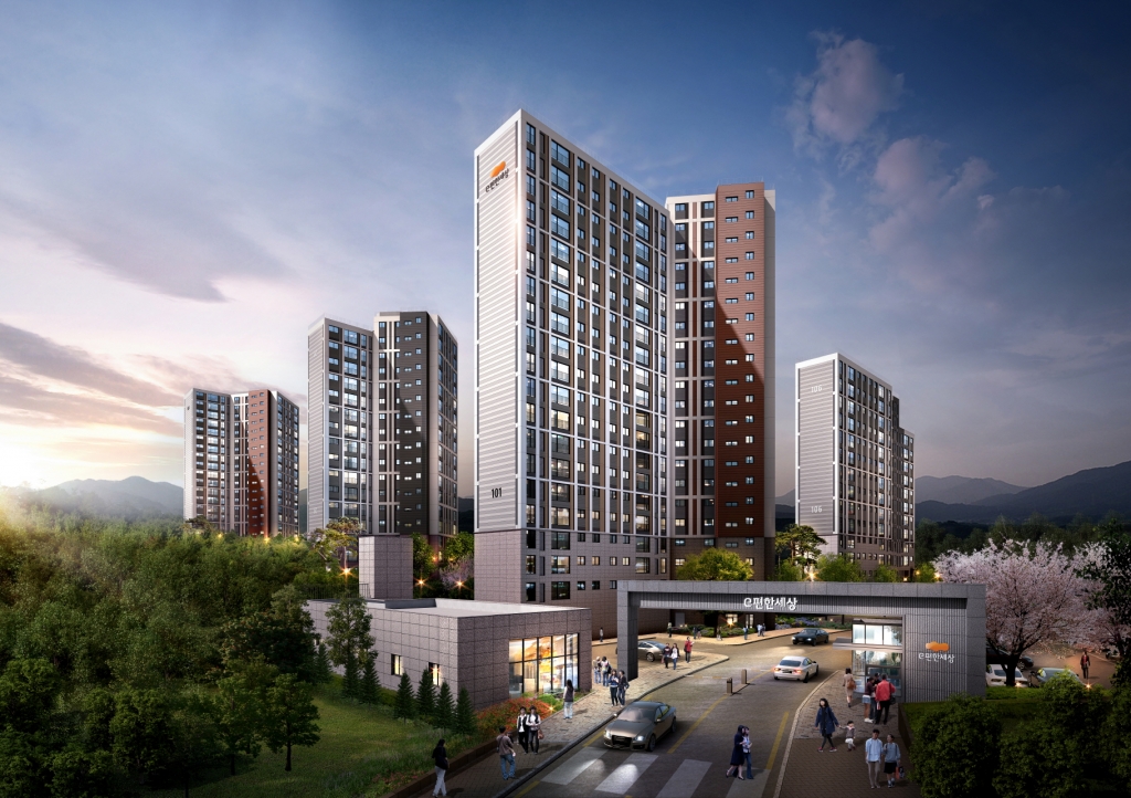 금산 아파트 배치도