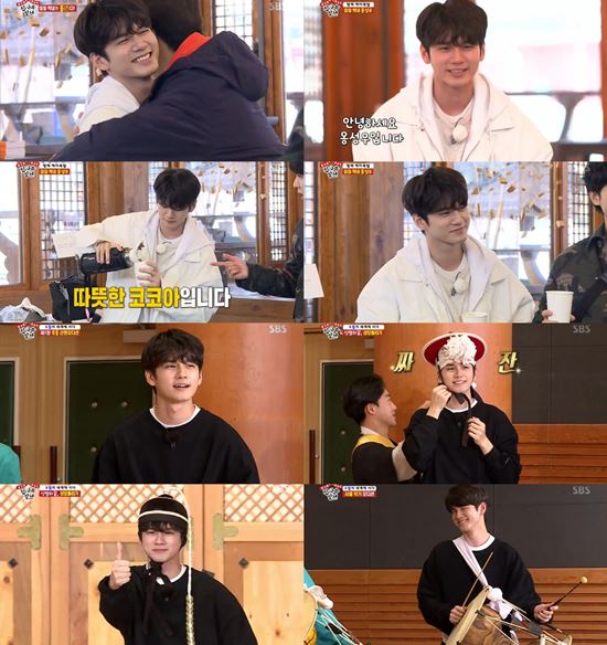 Ong Seong-wu played a big role as a Ace daily student who could not do anything.On SBS All The Butlers broadcasted on the 22nd, the actor was drawn to the master Kim Duk-soo, the seed of the Korean Wave, and the actor was Ong Seong-wu.On this day, Ong Seong-wu appeared as the youngest daily with the introduction of Lee Seung-gi, I am a personal favorite and curious friend.To solve the awkwardness of his first appearance, he came to the members first by demonstrating the sense of preparing a warm cocoa, recalling Lee Seung-gi at the All The Butlers Challenge a year ago.Ong Seong-wu, who also showed a witty gesture with excellent artistic sense, added, Please be comfortable and brightened the atmosphere of the scene.In the concert hall where I went to meet the master with the guidance of Ong Seong-wu, Samulnori Legend Kim Duk-soo appeared along with exciting Korean music.The four disciples who watched Samulnori full of dynamic energy could not hide their surprise, and Ong Seong-wu said, I cry my heart.According to Kim Duk-soos words that Samulnori should be awakened before the Actor, the disciples showed free dance to our rhythm.Kim Duk-soo, who remembered the story of Ong Seong-wu, I like static, gave him a good street rhythm, and Ong Seong-wu made a smile of the master with a dance with exotic new names such as B-Boing in Korean rhythm.Kim Duk-soo, who was impressed by the disciples new name, announced his acceptance and the members became Actor of Sangmonori called the end of the new name.The Ace aspect of Ong Seong-wu was revealed in the process of Actors play of Sangmo.Ong Seong-wu, who was taught by the master that the mother should return using the reaction of the mother, not the movement of the neck, realized the feeling of turning the mother immediately after Yang Se-chan and emerged as Sangmo Ace.Ong Seong-wu, who made a perfect jump with a 12-shot hair that requires high concentration, showed Lee Seung-gi to the side of the air and laughed at the audience by receiving a fixed member proposal saying, Is it okay for the week?Ong Seong-wu, who became an actor in the instrument of Samulnori in earnest, showed his desire to take charge of the janggu.Ong Seong-wu, who absorbed all of his unstoppable masters teachings with excellent concentration, became a ongjanggu with the sound of a long-spoken janggu.It focused attention on those who see it as a good all-rounder.Ong Seong-wu, who showed his natural sense of entertainment and wit throughout the broadcast, naturally permeated the program as a daily student and attracted the hearts of viewers with his the youngest who is good at everything and was ranked in the top of the real-time search query.On the other hand, All-in-one Ong Seong-wu, who showed his passionate performance through All The Butlers, is about to release his first mini-album LAYERS (Layers) at 6 pm on the 25th./ Photo = SBS broadcast screen
