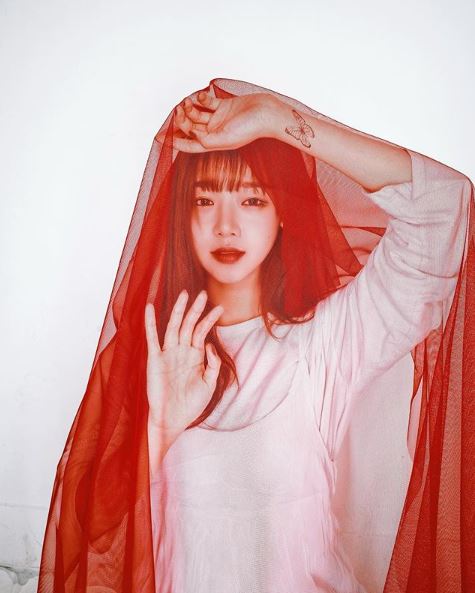 Weki Meki Choi Yoo-jung showed off her alluring charm.Choi Yoo-jung posted a picture on his instagram on the 25th.Choi Yoo-jung in the public photo is staring at the camera with a red translucent veil over her face.Kim Se-jeong, a former baseball player from I.O.I, expressed his special affection with the comment, What is it that my gangster... is really Leeds these days.Meanwhile, the group Weki Meki, which Choi Yoo-jung belongs to, released the digital single DAZZLE DAZZLE (Daezzle Dazzle) on February 20.Photo: Choi Yoo-jung SNS