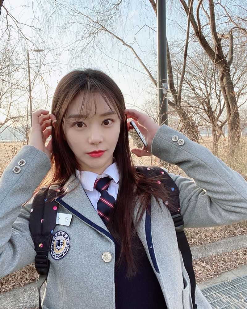 Lee Jubin , uniform , young face...perfect First Love visual