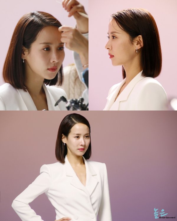 On the 27th, the agencys high-end entertainment company unveiled the AD scene behind-the-scenes cut of Cho Yeo-jeong, which is working as an inner beauty model.The photo shows Cho Yeo-jeong, who is showing off his chic charm with a sharp knife short hair that looks like a white suit.Cho Yeo-jeong, who poses full of dignity, is making the stage a runway and is showing an aura that can not be tolerated.Especially, the eyes of Cho Yeo-jeong, who looks at something from concentration, made it impossible to take away the eyes of those who see it with intense but unique charisma.On this day, Cho Yeo-jeong not only carefully checked the AD cyan before shooting, but also carefully checked the shooting when the cut sound was heard, and it was impressed by the field officials with a professional appearance.On the other hand, Cho Yeo-jeong is reviewing his next work and is continuing to communicate actively with various AD muses.
