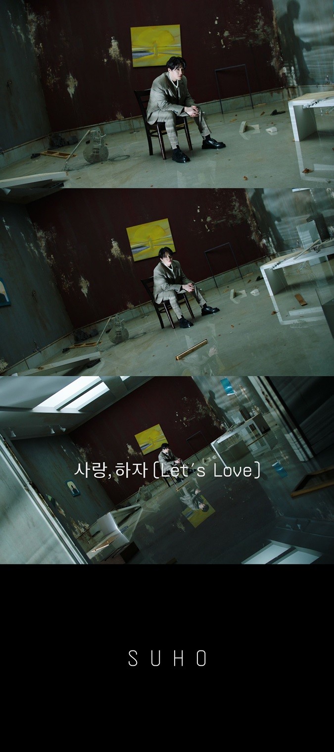 The first Solo album title song Music Video teaser video of group EXO member Suho was released.Suhos agency SM Entertainment released its first Solo album Self-Portrait title song Love, Lets Love Music Video teaser video on the SMTOWN official YouTube channel on the 28th.The teaser video has a warm and emotional atmosphere, adding to Suhos warm visuals, raising expectations for her first Solo album.Love, Lets is a song of modern rock genre. It is a poor and lacking in expressing love, but it is about to make love by taking courage with each other.Suhos soft tone is expected to add to the songs charm.In addition to Love, Hazard, Self-Portrait includes six songs based on band sound that Suho participated in in the songwriting.Prior to this, at midnight on the 29th, SMTOWN YouTube channel and Naver channel will be released with the second teaser video of Love, Lets Music Video.