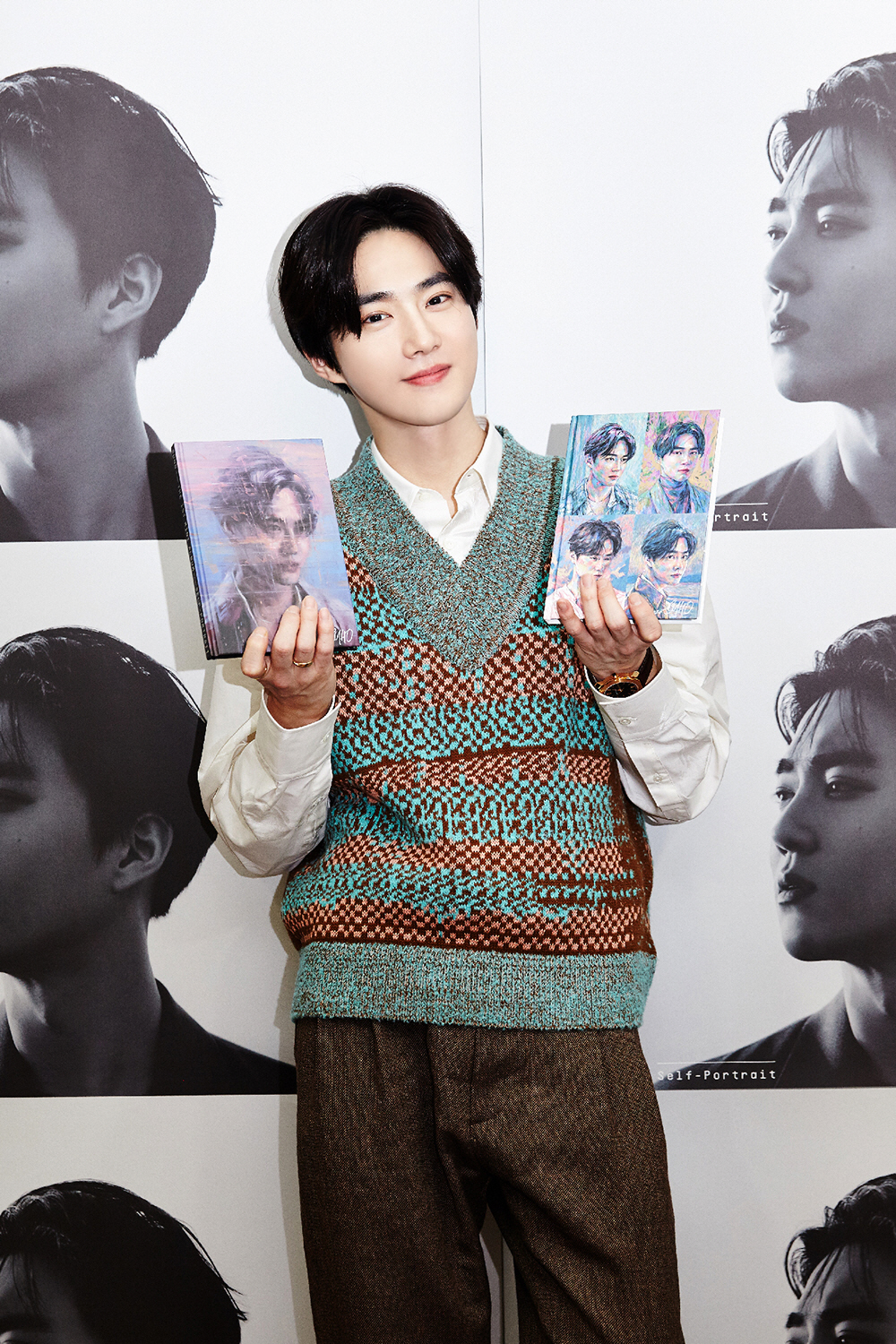 Suhos first mini-album, Self-Portrait, will be released on various music sites at 6 p.m. today, and the title song Love, Lets Love music video will also be released simultaneously on YouTube and Naver TV SMTOWN channels.Especially, it is the first time to show Solo album, so many music fans are focused on it, and Suho conveys his impressions and goals of releasing this album directly.The first mini album Self-Portrait related to Suhos answer.A. EXOel, as well as all those who love popular music, is not a music that was introduced through EXO, but it is expected that it will be the first time to show the music that I wanted to do with the color of Suho.So Im nervous, but the thrilling Feelings is the most advanced.Q2. The album is titled Self-Portrait, what did you want to reveal through this album?A. Suho, I wanted to reveal Kim Jun-myeon best, and I wanted to communicate with many people with music that expresses me.Q3. What if there is the most important part of preparing the Solo album?A. I do not care about it, but I think the most important part is the lyrics because I wanted to communicate with EXOel and many others with the lyrics that I wrote with heartfelt sincerity.Q4. I participated in the concept planning, but what ideas did I have specifically?A. I came up with the overall concept idea from the start; I was deeply inspired by Van Gogh I saw on my trip, and I wanted to make an album like My Self-Portrait from the beginning.I tried to express it through album cover, lyrics, album composition.Suho continued to meet with the production team about the emerging image, actively communicate and participate in all stages.A.As all songs will be, Love, Let is a song that gives a variety of emotions depending on the daytime and night Feelings and mood, so I think you can get a little different Feelings every time.It is a story about the universal aspect of love that anyone can sympathize with, and it is a good enough song to enjoy the atmosphere itself.Q6. I have a great affection for the team to name the title song Lets Love as the slogan of the team. What does EXO mean to Suho?A. EXO...I think its just Suho himself, I think hes been at work for 15 years in his 30-year-old life, and hes naturally permeated my life.Q7. EXO has been mainly intense concept, what do you want to show through Solo?A. Its not an intense dance song. Its lyrical, emotional, and Ive tried to tell more personal stories and to be as honest as possible.Q8. What was the reaction of the members & First, did the Solo debut member advise you?A. I said that Love, Let is the title rather than advice, and the members cheered EXO and EXOel more because it was meaningful music.Q9. What kind of relationship do you have with Younha and what if there is a singer who wants to collaborate in the future?A.Your Turn (For You Now) on this album was originally a solo song, and I thought it would be much better if I was with female vocals, so I suggested that I want to be with senior Younha.I would like to thank you for your participation, and I would like to take you on stage with Nell if you have a chance someday because you like Nell from the past.Q10. What if there is a plan or goal for this Solo album?A. I hope that this album will give my heart to EXOel rather than big goals or plans, and I hope it will be a good opportunity to listen to my voice and my music to many people.