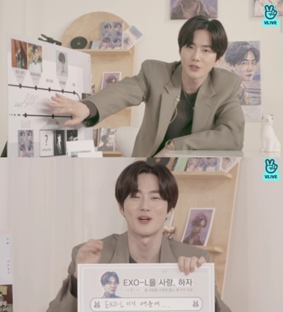 Group EXO Suho shared his joy with fans while winning the first place on the music charts with the title song Love, Haza of the first Solo mini album.Suho released his first Solo mini album Self-Portrait on the 30th.Self-portrait is the first solo album released in eight years since its debut as EXO in 2012. Suho actively participated in the overall production of the album from the planning stage as well as the whole song.Suhos first Solo mini album, which has been active in various aspects such as movies, dramas, and musicals as well as the music industry, has attracted expectations before its release.This album contains a total of 6Tracks including the title song Love, Lets do, Made In You, Campaign Curtain, Self-portrait and Your Turn.Especially, according to the order of Tracks, various emotions such as meeting, love, separation, comfort, etc. were put into the lyrics and added the immersion of the listeners with the narrative composition that naturally leads.The title song Love, Let is a song of modern rock genre with lyrical melody and warm atmosphere.The combination of Suhos sweet vocals with the performance of the actual band sessions heightened the dramatic atmosphere of the song.The lyrics are poor and lacking in expressing love, but they contain the content of encouraging each other to love. Above all, Suhos sincere heart toward fans can be seen.The title song Love, Hazard entered the top of the real-time charts of major online music sites immediately after its release and became the number one spot.Suhos ability as a further growing musician and unique musical sensibility stand out.On the same day, Suho also performed VLove Live! alone without EXO members commemorating the release of the new album.He responded to three reasons why he had to love EXOel (fandom): The first is because of EXOelYi Gi, the second is because EXOel loves it, and the third is because of We are one Yi Gi, which made fans cheer.Suho also expressed his gratitude to fans through his Instagram on the 31st.He posted a certification shot on the music charts on the day, saying, Thank you for all of you, EXO-L. Thanks to EXO-L. We love our whole life, and I love my love EXO-L.Photo: DB, SM Entertainment, VLove Live!