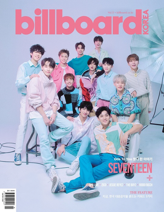 Group Seventeen has emanated a charm full of anti-war beauty.Billboard Korea released the Image of Seventeen, the cover of Magazine 3, through the official SNS account on the 1st.Seventeen members in the public Image have a refreshing feeling of Rose Quartz light and a black and white picture of chic Shut Look.An official from Billboard Korea Magazine said, Se7ens Interview with the photo shoot included the contents of the world tour Ode to You and the personal pictures of the members.At the time of filming, Seventeen member Min Kyu said in an Interview, The size of the first solo concert is bigger, the area is increased, and the number of songs is very large.In fact, even if I think about my first concert, I am excited about the performance, but the attitude of going to the stage seems to have grown and matured. In addition, the magazine said, I have included a mini Interview that reveals the Musical tastes of individual members, and a column that has reviewed the activities from my debut to the present.In addition, After the publication of the magazine, the Interview video with the vivid atmosphere of the shooting scene will be released in April, a Billboard official said.Billboard Korea Magazine 3, which contains many Interviews and undisclosed photos of Seventeen, will be pre-sold at online and offline bookstores from 17:00 on April 1 and will be shipped on April 17th.Magazines consisting of English and Korean versions can be found online from April 1 and offline from 17th.