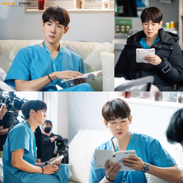 On the 8th, the agency King Kong by Starship released several behind-the-scenes photos of Yoo Yeon-seok, who is appearing as a pediatric surgeon Professor Ahn Jung-won in TVN 2020 Mokyo Special Sweet Doctor Life (director Shin Won-ho, playwright Lee Woo-jung, planning tvN, production Egg-sweepcoming).In the open photo, Yoo Yeon-seok shoots a woman with a warm appearance and a wide shoulder that matches well with scrub suits.In addition, his eyes, which focused on rehearsals in line with his opponent Actor, show his passion for shooting and concentrate his attention.Yoo Yeon-seok in the following photos is immersed in the script.He does not put the script in his hand every time he takes a break from shooting, and he is really close to the script.This is the secret that Yoo Yeon-seok was able to show high synchro rate with Sungwon character in the drama.Yoo Yeon-seok is a three-dimensional acting power that perfectly plays the role of Sungwon and is loved by viewers.In addition, it is filled with various charms, even the Simkung Point, which seems to be indifferent to the 99s friends and the Simkung Point which makes the viewers excited.As the society continues, attention is drawn to the active role of Yoo Yeon-seok in the sweet doctor life, which is adding interest.On the other hand, TVN 2020 Mokyo Special Spicy Doctor, which includes Yoo Yeon-seok, Cho Jung-seok, Jung Kyung-ho, Kim Dae-myung and Jeon Mi-do, will be broadcast every Thursday night at 9 pm.