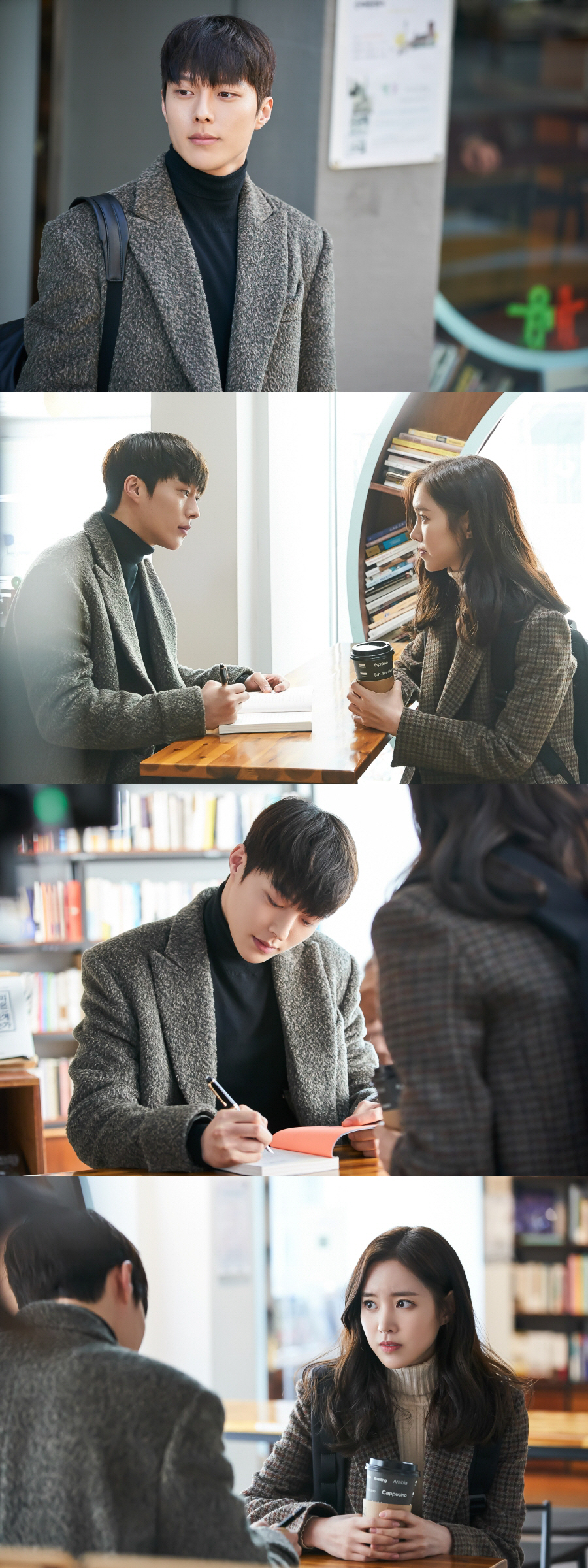 KBS 2TV new Mon-Tue drama Born Again unveiled the first meeting of Jang Ki-yong and Jin Se-yeon.KBS 2TVs new Mon-Tue drama Bone Again (played by Jung Soo-mi/directed by Jin Hyung-wook/produced UFO Productions, Monster Union) is scheduled to air on Monday night, the 20th, and will feature Jang Ki-yong (played by Gong Ji-cheol/Cheon Jong-beom), Jin Se-yeon (played by Jung Ha-eun/Intimacybin), Lee Soo-hyuk (played by Cha Hyung-bin/Kim Soo-hyuk) ) is attracting attention as a mystery romance that plays two roles, one person, across past life and present.Among them, the photo shows the fateful first meeting of Chun Jong-beom (Jang Ki-yong) and Intimacy Bin (Jin Se-yeon).The two people who have crossed the space and time of 30 years and face each other are looking at each other with a face that does not have memories of past life.There is also a strange air flowing between Chun Jong-bum, who writes something in the book, and Intimacy Bin, who looks at him with his nervous eyes holding coffee.It adds tension to whether the terrible strings that have been going on since the past life will send them any signal.Intimacy Bin is in the hands of Chun Jong-bum, although he is rushing to the news that the book he was waiting for has come in.However, Chun Jong-bum has already left his mark by engraving his handwriting in his book, and Intimacy Bin is curious about how he will react.Chun Jong-bum and Intimacy Bin, who opened the door to the present-day relationship with a book, start this meeting and start to pound the hearts of prospective viewers about what events will be stirred up.The reincarnation mystery melodrama KBS 2TV new Mon-Tue drama Bone Again will be broadcasted at 10:00 pm on Monday 20th.