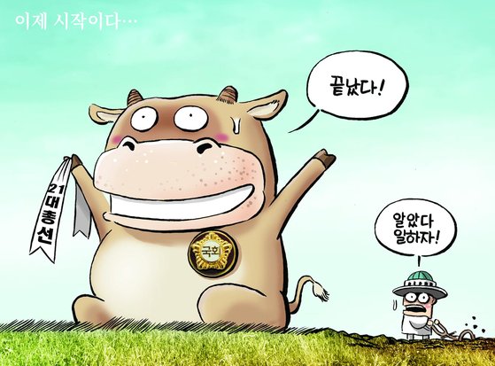만평 이미지