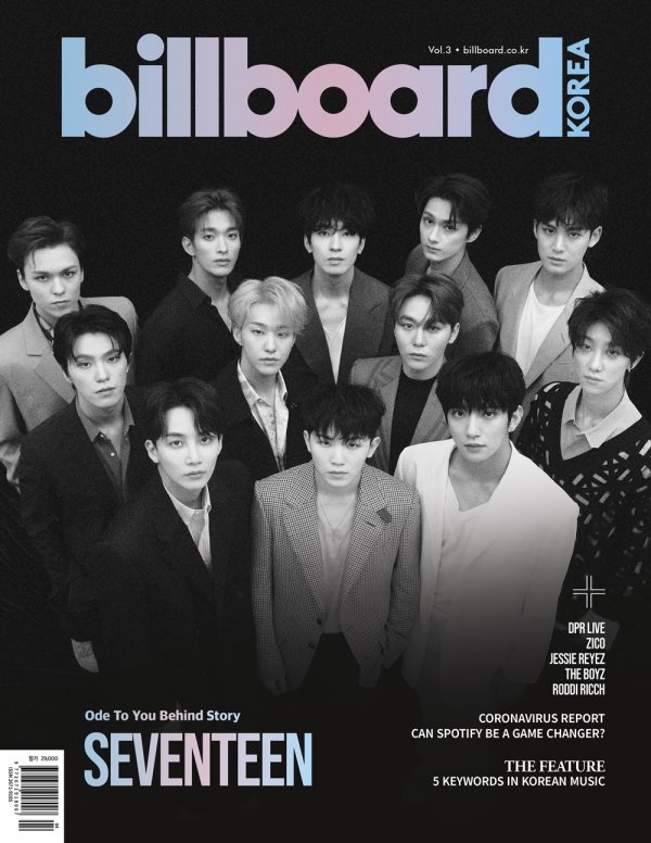 Group Seventeen has decorated the cover of Billboard Korea Magazine.Seventeen appeared as the cover model of Billboard Korea Magazine 3, a K-pop magazine published today (17th), proving the status of the global trend.Seventeen has been collecting topics by focusing on the publics attention at once by posting various picture cuts on three times from the 3rd and 7th, starting with the release of color and black and white cover images on the official account of Billboard Korea on the 1st.Seventeen in the public picture perfects the casual look of soft color and sensual pattern, and creates a unique and refreshing charm. In addition, the picture cut of the suit costume that feels chic has completed the mature atmosphere with the superior suit fit.In addition, through personal cuts and unit picture cuts, it has attracted the admiration of those who express charisma and deadly aura as well as refreshing charm and free youth itself.In an Interview, Seventeen expressed his regret for the World Tour ODE TO YOU (Ode to You), which was successfully completed in February, saying, I am excited even if I think about my first concert, and I am still excited about the performance.The attitude of the stage seems to have grown and matured. He was able to get a glimpse of the responsibility of the artist who is loved by many people around the world.In addition, this magazine has received more explosive responses including various contents such as the impression of the World Tour, mini Interview that revealed the Musical taste of each member, and column that reviewed the activities from debut to the present.As such, Seventeens inverted pictorial and honest Interviews can be found in Billboard Korea Magazine No. 3, which is released in two versions of English and Korean.Seventeen will meet with fans through various activities in the future.Photo: Billboard Korea