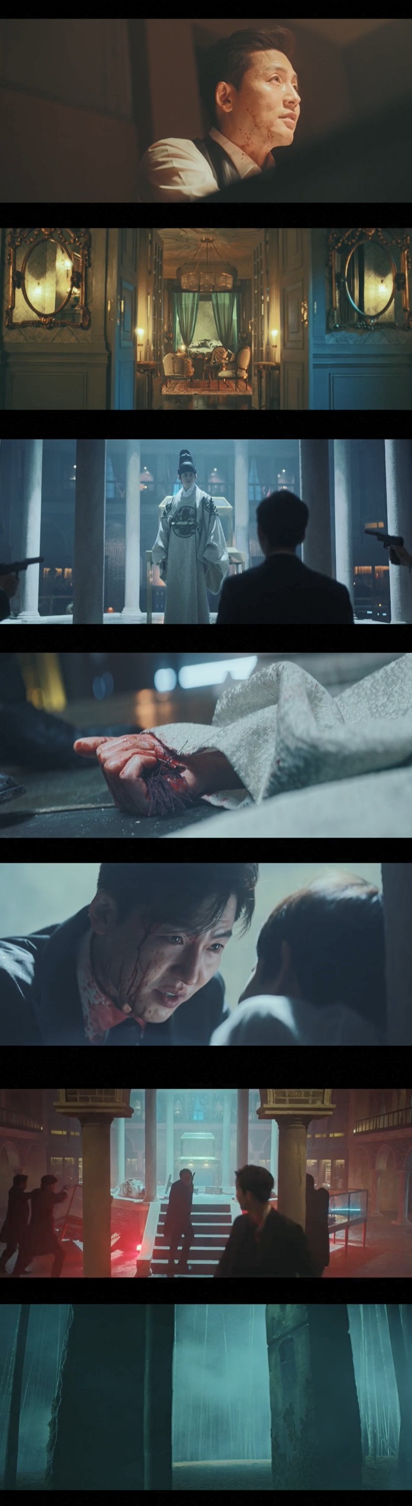 In The King, Igon divided the man-pa-sik in half as a child.In the SBS drama Ducking broadcast on the 17th, Lee Rim, who killed the emperor to get a full-fledged appearance, was portrayed.Lee Lim, who had gained a universalism, told Jung Tae-eul that he was able to maintain his youth thanks to the universalism.One day my nephew knew that the moment would come when he was facing a legend, Irim said.Lee Lim, the inbreed king of the Korean Empire, went to Lee Ho, the half-brother who became the kings seat due to the deficit, and said, It will be a reverse meeting for the king, but I want to get bigger.Irim, who saw his nephew tearing at his dead father, provoked him to say, I am now an orphan.The prince, who was pointing at the knife, threw out the man-painted enemy in his hand, and Irim tried to kill the prince who had pointed the knife at him.In the midst of his death, the prince hid half of the man-pa-sik in his arms, and in the midst of the confusion, Irim, who was looking for man-pa-sik, hurriedly left the building with only half of the man-pa-sik.