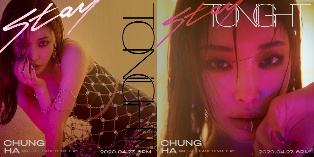 Singer Chungha has signaled an extraordinary transformation.On April 20 at 0:00, Chungha official SNS, PRE-RELEASE SINGLE #1 song title Stay Tonight and the first photo Teaser took off the veil.Photo Teaser of the finally released pre-release single #1 Stay Tonight features a new look of more intense and provocative Chungha.Cheungha, painted in neon lighting, created a chic yet charismatic atmosphere with dark smokey makeup, especially in close-up cuts, which overwhelmed her gaze with lip piercings.The concept clip was also released in surprise following the photo Teaser.The concept clip was the first album promotion by Chungha, which contributed to further raising expectations for this new song.Chungha proved once again the concept craftsman with his dignified eyes and noble appearance like the concept clip name NOBLE.On the other hand, Chunghas PRE-RELEASE SINGLE # 1 Stay Tonight, which will light up his first full-length album, will be released on the music site before 6 pm on the 27th.hwang hye-jin