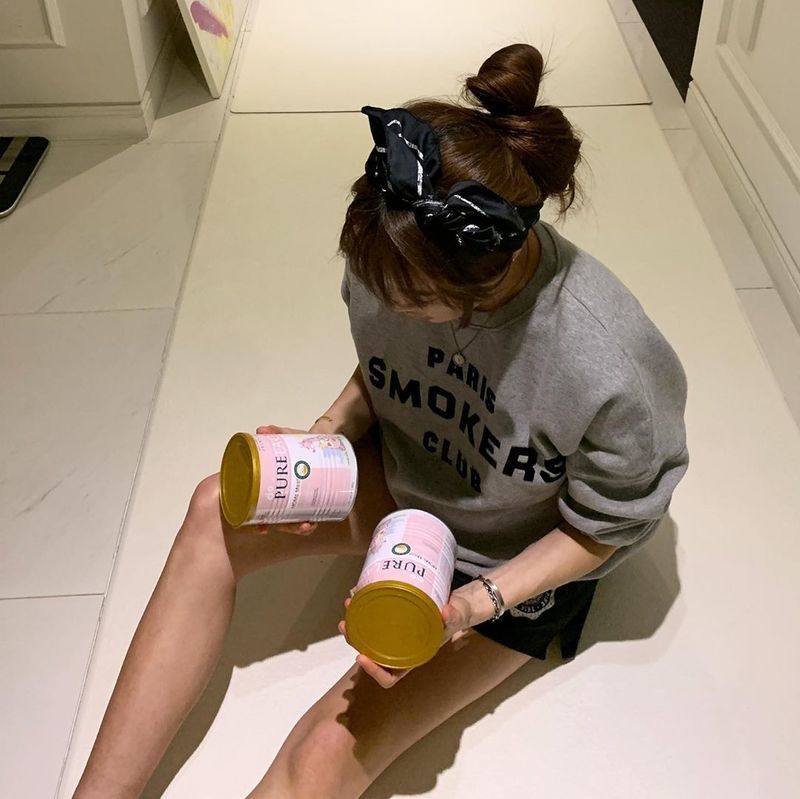 배나온언니# 이미지