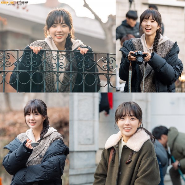 On the 20th, King Kong by Starship released several behind-the-scenes footage of Chae Soo-bin, who is appearing as a classical recording engineer Seo Woo in TVNs monthly drama Banuiban.Chae Soo-bin in the public photo is showing off her lovely charm with a hairstyle that has her hair braided to one side.He also has a hand heart and a camera to eye, making the viewer feel heartbreaking.Chae Soo-bin in the ensuing photo shows a smile with a camera in his hand.In fact, Chae Soo-bin is the back door that emits bright energy even in the shooting scene like the character of Seo Woo, a positive and well-liked character in the play.Chae Soo-bin is delicately expressing the emotions of the characters in half-half and raising the suction power of the drama.He adorably and lovingly portrayed the unrequited love of Seo Woo towards the House of Commons (the man who is the right person), waking up the viewers love cells.In addition, in the scene of overcoming the pain and trauma of losing parents, it leaves a tearful act that rings the heart.Chae Soo-bin, who is showing an Acting with immersion in every scene, is expected to show his performance in half-time.Photo: King Kong by Starship
