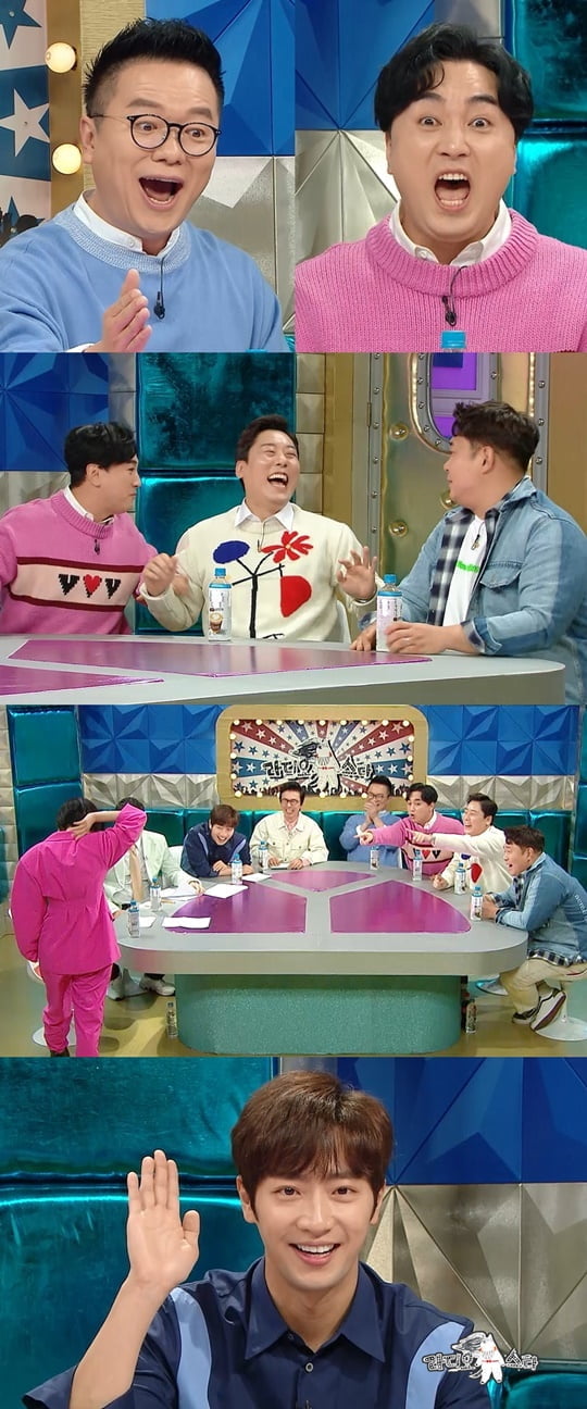 Kim Tae-kyun of TV Cultwo Show, Emperor of Comedy Big League, Choi Sung-min and Mun Se-yun will be on Radio Star.In front of laughter, expectations are growing for the fierce gag scuffle of bone comedians who do not have seniors and juniors.MBC Radio Star, scheduled to air on the 22nd, will be featured in a sweet gag life featuring Kim Tae-kyun, Empire, Choi Sung-min and Mun Se-yun.Radio Star, which has been on the rise for two consecutive weeks, exceeding 10% of the audience rating, has gathered laugh hunters who are guaranteed certain fun this time.Kim Tae-kyun, who has been conducting the Dooshi Escape TV Cultwo Show for 15 years, and Comedy Big Leagues representative Comedian Empire, Choi Sung-min and Mun Se-yun will show off their unstoppable adverb feast.First, Kim Tae-kyun and Emperor will play a pride showdown over the alpine individual period.Emperor had a perfect laugh at the sound of an elk cry in an entertainment program, which Kim Tae-kyun said was the aid of his elk individual period.Here, Kang Ho-dongs snoring sound also appears and adds laughter.You can also get a glimpse of the best friends Chemie of Emperor, Choi Sung-min and Mun Se-yun, who are so proud of their usual strong friendship that they form the 82 People.But from the unexpected monthly rent controversy to the past Disclosure, there has been a crisis in their friendship.Lee Sang-yeob, who is already the second star in the Special MC, is a vocalist.He announced his pleasant opening with Pengsoo, Jung Woo-sung and Kang-Ho Song vocal simulations, and he will take another eye stamp with his unique voice tone and stable progression ability.The special feature of the popular Comedians sweet gag life can be confirmed through Radio Star, which is broadcasted at 11:05 pm on Wednesday, 22nd.Meanwhile, Radio Star is loved by many as a unique talk show that unarms guests with the dedication of a village killer who does not know where 4MCs are going and brings out real stories.