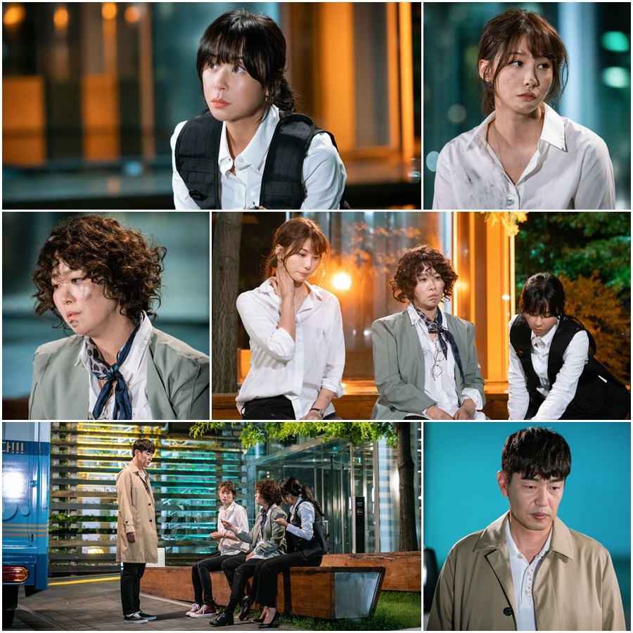 Goodcasting Choi Kang-hee - Yoo In-young - Kim Ji Young - Lee Jong-hyuks messy and miserable, a re-emerging group shot was captured.SBSs new monthly drama Goodcasting (playplayplay by Park Ji-ha/director Choi Young-hoon), which is about to be broadcast on April 27, is a cider action comedy drama that takes place when women who were pushed out of the NIS and kept their desks were somehow pulled out as field agents and then conducted a camouflage infiltration operation of colostrum.It is expected that an ordinary woman will save her family, save the people, and save her country, and give viewers an intense surrogate satisfaction and extreme pleasure beyond fun.In Goodcasting, Choi Kang-hee played Baek Chan-mi, who is called My Problem Child in NIS, and Yoo In-young played Im Ye-eun, a white agent with both brain sex and Huh Dang-mi, while Kim Ji Young once played Hwang Mi-soon, an 18-year-old housewife who was a black agent who was flying and waiting on the spot, but was more afraid of menopause.Lee Jong-hyuk plays a big role as Baek Chan-mi, who is a top-notch player, and Im Ye-eun, a young man who is a blinker in the field, and Dong Kwan-soo, head of the Oh Hap-ji-jol Minor Team, who is a group of unspeakable motive Hwang Mi-soon.In this regard, Choi Kang-hee - Yoo In-young - Kim Ji Young - Lee Jong-hyuk and other so-called Minor 4 people in the NIS are showing their souls with Paul Paul.Four people in the play are gathered together after finishing their first cooperation mission.Lim Ye-eun and Hwang Mi-soon have a soul with their faces full of stains and their heads are disheveled, and Baek Chan-mi is expressing their sadness by looking at them with worried eyes.Moreover, the team leader Dong Kwan-soo is looking down at the three people with a disapproval and handing something over.Attention is focusing on whether the four Minor Teams, which have been mistakenly involved in a team, have faced a crisis since their first mission.Choi Kang-hee - Yoo In-young - Kim Ji Young - Lee Jong-hyuks Squeeze-in Paul re-encrusted scene was filmed at the SBS Prism Tower building in Sangam-dong, Mapo-gu last year.The four people who showed a strong friendship as if they were a team outside the camera, were in a chatter before the shooting began, and they poured out a pleasant smile.Within a few minutes, the four people entered the serious mode by sharing their opinions on the shooting scene, fell into each character, and without any ambassador, they were able to accurately understand the psychological state of the character and the situation of the scene.bak-beauty