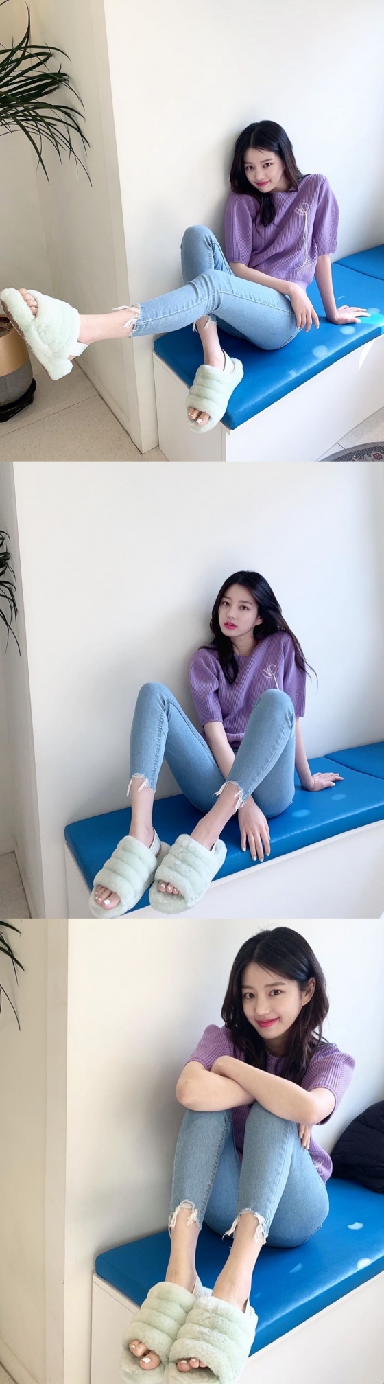 Actor Lee Yu-bi has revealed her fruity routine.Lee Yu-bi posted several photos on his Instagram on the 23rd with an article entitled My Love Ug.In the photo, there is a picture of Lee Yu-bi smiling with a slim Dali.The netizens who responded to this responded that I do not hurt, I always support you and How can a person be so lovely?Meanwhile, Lee Yu-bi is appearing on KBS 2TV entertainment program Dog is Great which is currently on air.