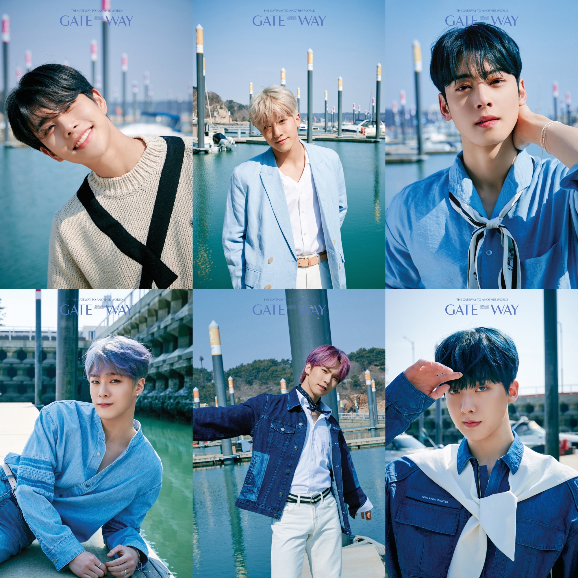 Astro (ASTRO) captivated Sight at once with its unique refreshing beauty.Astro in the official photo ANOTHER WORLD (Anader World) version of the seventh mini album GATEWAY (gateway) published on the official SNS channel of Astro (MJ, Chen Zhen, Cha Eun-woo, Moon Bin, Rocky, Yoon San-ha) is itself a clean.Astro, a costume with a white and blue color, creates a cool atmosphere that seems to sail on a yacht at any moment.Especially, Astro, which lightly spreads its head as if it feels the wind in the background of a picture-like blue sky and the sea, feels luxurious refreshment.In addition, it has completed a more refreshing Astro in contrast to the previously released TIME TRAVELER concept.Above all, Farm Synergy, which is created by six Astro members, raises expectations for this album GATEWAY, which predicts Power refreshment.In addition, Astro has shown both desolation of the desert and cleanness of the sea through official photo, so I am curious about the story to be included in the album.Meanwhile, Astros seventh mini album GATEWAY will be released at 6 pm on May 4th as an album that can fully feel the charm of Power refreshment of Absolute Icon Astro.iMBC  Photo Fantasy O Music