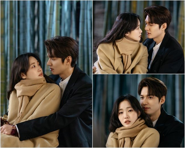 The King - Monarch of Eternity Lee Min-ho and Kim Go-eun showed off the Great Forest Back Hug to Shot with watercolor light and predicted a brilliant Fantasy Romance.SBS gilt drama The King - Monarch of Eternity (played by Kim Eun-sook, directed by Baek Sang-hoon, and Jung Ji-hyun) is a science and engineering emperor Lee Gon who wants to close the door () and a literary South Korea detective Jung Tae-eul who wants to protect someones life, people and love through cooperation between the two worlds. It is a parallel World fantasy romance.Korean Empire and South Korea are attracting viewers by unfolding a story about fateful love that crosses two coexisting worlds.Above all, Lee Min-ho, who realized that the key to the door of the dimension that could cross the World of Parallel, decided to go back to the Korean Empire and focused his attention on the look of South Korea with Kim Go-eun.In this regard, Lee Min-ho and Kim Go-eun are facing each other closely and are raising expectations by capturing the ultra-close moment together in the forest.In the drama, Igon and Jung Tae are sitting close to each other as if their lips are touching.While Lee is sending a gentle smile and a gentle look toward Jung Tae, Jung Tae is making a surprised look.Two people in the fantastic aura set in bamboo forests are making the hearts of those who see whether they will start a fateful romance that goes beyond excitement.Lee Min-ho and Kim Go-euns Destiny Two Shots were filmed in a bamboo forest in Busan in March.Lee Min-ho and Kim Go-eun have expressed some tension in preparing for this meaningful scene that must convey trembling and excitement at the same time against the fate of being swept away.They were seriously prepared to shoot, carefully reviewing the script with their heads together.Despite the fact that they had to convey the feelings of Lee and Jeong Tae only with their eyes and expressions, the two expressed their throbbing hearts and presented a magical romance atmosphere to the scene.The production company, Hwadam Pictures, said, Lee Min-ho and Kim Go-eun are sincere actors who are discussing to play the emotional line of the character. In the fourth episode of The King - Eternal Monarch to be broadcast today, Korean Empire Egon and South Korea Jung Tae will signal a full-fledged romance. I ask for it.On the other hand, the 4th SBS The King - Eternal Monarch, which is composed of 16 episodes, will be broadcast at 10 pm on the 25th (tonight).pfah-dampictures offer