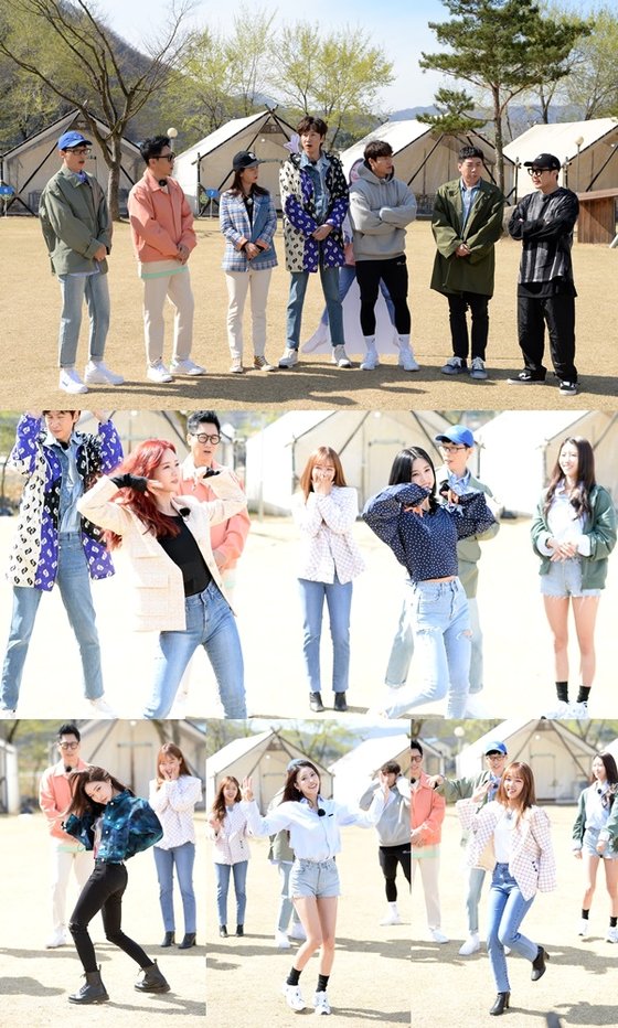 In the 500th special feature of SBS Running Man broadcasted on the 26th, Apink Bomi lantern, Chungha, Lovelyz Americas and Wikimikki Yujeong appear and show colorful dance parade.In the dance mission, their excitement and excitement exploded, and Yoo Jung, who is famous for his usual dance vending machine, caught the attention of the members by riding rhythm as soon as the song came out.Dancing Queen Chungha also took control of the scene with his dance skills.Lovelyz Americas perfected all the dances in the style of passion over Americas, and Apink showed off the Running Man Family down chemistry with a dance full of power and comics like Idol in his 10th year of debut.Bomi and Lantern, who were showcases of the new song Dumdrum on the day of recording, first released a new song choreography at Running Man.The members who watched were unconditionally soundtrack first and I am stuck, and expected the first place in the new song of Apink. In fact, Apink swept the top of various soundtrack charts as soon as he released his new song.The show will be broadcast at 5 p.m. on the 26th.