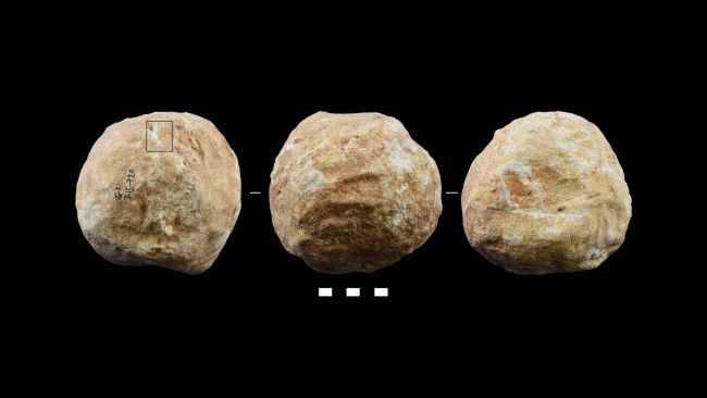 200만년전 인류가 만든 신비한 ‘둥근 석기’ 비밀 밝혀졌다(사진=엘라 아시프/PLOS onE)