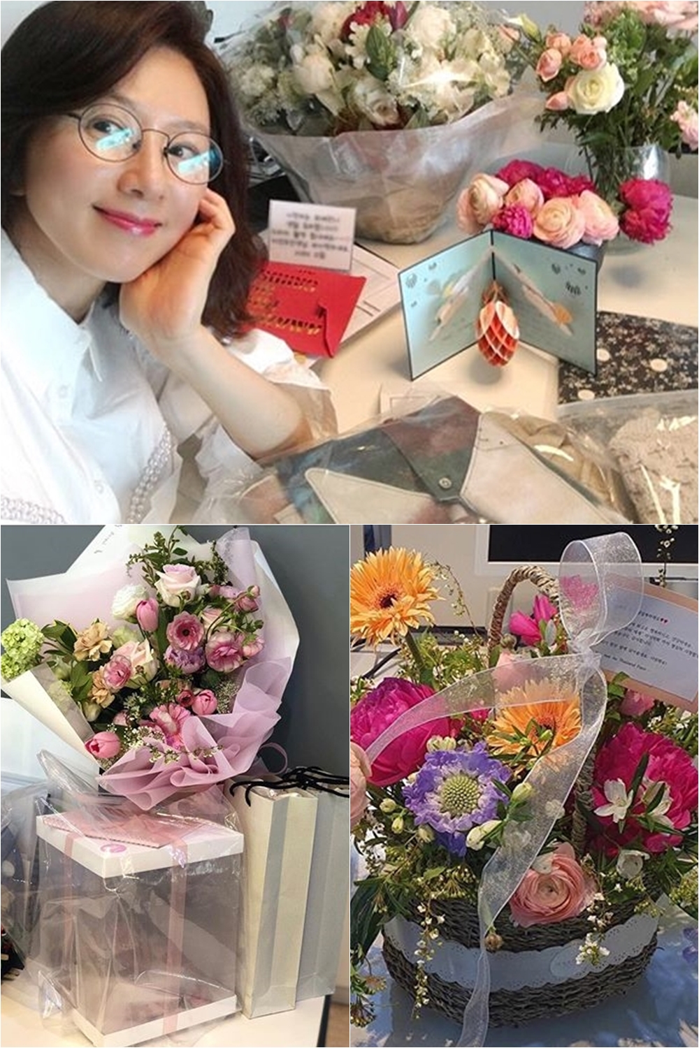 Reversal Story Smile by Ji Seon-u, The World of CouplesActor Kim Hee-ae gave thanks to the birthday Gift certification photo.Kim Hee-ae posted several photos on her Instagram page on the 27th, with an article entitled Thank you so much.The photo shows Kim Hee-ae posing with a cake that seemed to be received on his birthday Gift.In another photo, a celebratory bouquet filled with tables and cards attract attention: Kim Hee-ae celebrated her birthday on the 23rd.On the other hand, Kim Hee-ae is currently in charge of the main character Ji Sun-woo in the JTBC gilt drama The World of Couples, which is currently popular.