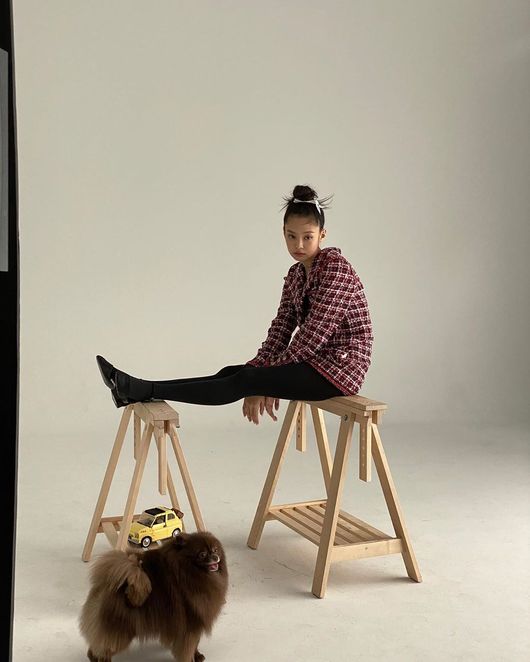 Jenny Kim of group BLACKPINK has released a photo shoot with Pet.Jenny Kim posted several photos on her Instagram on the 26th.In the photo, Jenny Kim, who has a high hair tied up, wears various costumes and takes a picture with Pet.Jenny Kims sense and beautiful looks, which perfect the colorful fashion from youthful mini skirts to elegant long dresses, attract attention.Meanwhile, BLACKPINK, which Jenny Kim belongs to, is currently in the process of preparing for a new album and comeback, and has recently gathered attention with news of collaboration with world pop star Lady Gaga.jennie Kim Instagram