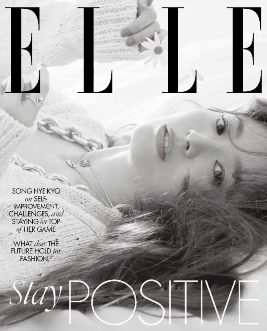 Actor Song Hye-kyo has decorated the cover of overseas fashion magazines.On May 27, the official account of the fashion magazine Elle Singapore posted a cover photo of Song Hye-kyos May issue.Song Hye-kyo showed off the pure and elegant charm of the extreme power as a Korean Wave goddess.Song Hye-kyo is considering her next film after the drama Boyfriend, which ended in January last year.