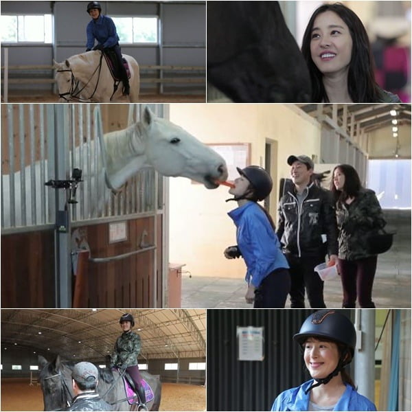 Lee Ji-an, Park Eun-hye and Riding Club Visit Baekma Maxi Iglesias and Pepero Game Tries