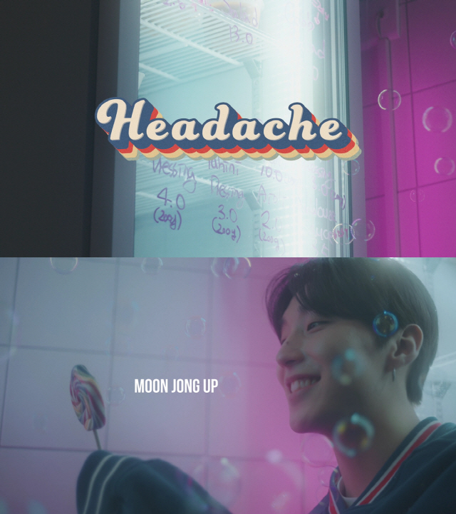 The Grove Company released the music video Teaser of Jong Ups solo album Headache on the 29th, and predicted the appearance of a song Up full of fresh charging.The open-air Jing Up in the Teaser showed a playful appearance in a bubble-spreading space.In addition, you can feel the unique dance line unique to Jong Up in the gods who dance with dancers outdoors.Through the phrase in the Teaser, you can see that the title song released this time is Head Ake, and in particular, the plump vocals of the last Jong Up of the Teaser video have raised fans expectations for solo singer Jong Up.Jong Up is showing a visual and colorful atmosphere that captures the attention of music video Teaser following concept photo, and it is bringing out the hot reaction of fans toward solo debut.Following the music video Teaser released this time, Jong Up will show off its second Teaser on May 4th and show off its various charms.Jong Ups Head Ake, which heralded a solo transformation with perfect performance and unique vocals, will be released on May 7th.