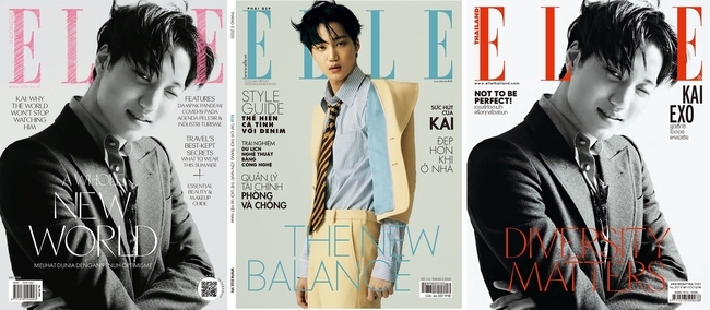 EXO Kai go in the fashion world of exclusive influence once again proved.Kai fashion magazine Elle Korea 4 November cover model received sensory visual the that this, Indonesia, Thailand, Vietnam-3 countries Elle 5 in the cover at the same time to attention and there.The revealed pictorial belongs to Kai 2020 Spring/Summer collection looks a perfect fit and a fashion icon of the aspects from the lovely atmosphere until the infinite charm of.Kai is a Italy luxury brand Gucci(Gucci)of the model and, for the first Gucci eyewear men global Ambassador for 2 consecutive years was, very active and of course the UK fashion magazine GQfor 2020 best dresser male 50at K-POP artist with a unique name, such as raising the global fashion world as complex.Especially Elle Indonesia side is on trend with Korean superstar Kai with Elle Indonesia cover was decorated. 2018 Kai with the cover, when in two days was sold out, which Elle Indonesia, the first time in history that once was. This time also the reaction is huge. 5, already all sold and popular very amazing and arelightweight and Kai for local of high interest about it.Meanwhile Kai EXO on course SHINee Taemin, EXO Baek Hyun, NCT 127 of tags and marks, China Group WayV Lucas and ten, etc 7 All-Star Union team, Super Hanoi, as a member of the active, past 26, the worlds first attempt at an online-only free concert Beyond LIVE(beyond live), to participate in a fantastic performance and fans around the world and of intimate communication with the hot reaction was obtained