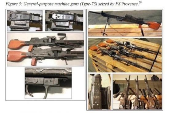 압수된 북한 73식 기관총의 모습[이미지출처=유엔안보리 홈페이지/www.un.org/securitycouncil]