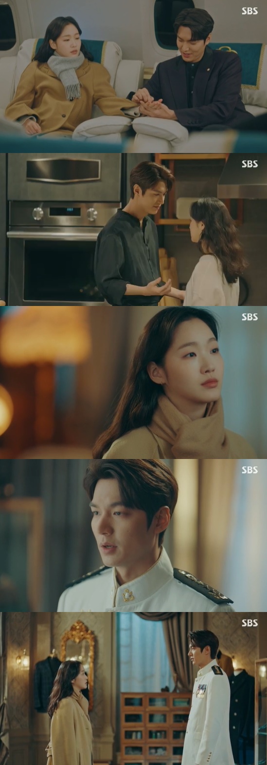 The King Lee Min-ho came to Kim Go-eun to keep his promise after winning over JapanIn the 6th episode of SBSs The King: Eternal Monarch broadcast on the 2nd, Lee Min-ho was portrayed as falling in love with Kim Go-eun.On the same day, when Jeong Tae-eul was in Seoul, he turned the helicopter to Seoul and Koo Seo-ryeong (Jung Eun-chae) heard that Lee Gons helicopter had landed in an emergency, and he saw Jung Tae-eul.Lee laughed as if he was lovely when he heard what Jung Tae-eul told him, and he felt jealous of the smile he had never seen.On the way back to the palace, I tried to ask Leeon about the moon.But when Cho Young (Woo Do-hwan) and Mo secretary (Baek Hyun-joo) looked at him, he said he would ask him next time, but Leeon wrote in the hand of Jung Tae-eul.Lee cooked directly to Jung Tae-eun, and Jung Tae-eun counted his feelings by saying the feelings he felt while walking around Korean Empire alone.Lee called Jung Tae-eul to his side and put his forehead to his head and said, I want to stroke it, but I do not have a hand.I go to the thrilling behavior of Lee, and I go to the station, saying that love is not the first time.This is my life, and no one has ever come over this, Igon said. I told you to jealous. Then Jung Tae-eun will not win anyway.Whoever it is, it will be this World person. He then took out his ID card and said, I could not get it out because I would give it to you.But what if you are going farther than your World? Jung Tae-eul said his ID card was right and said, But you were here for 25 years? Igon said he thought he could meet him someday after he had leaked his ID card.Hes going to start or end everything. Its a difficult problem, but its a beautiful thing. Youre the answer Im looking for.Whoever it is, you won, so dont say goodbye to yourself, he said.Then Japan invaded the Korean Empire territorial waters, and the NSC was called.Igon, who decided to go directly, promised to Jung Tae-eun, I will come back in honor and go soon.Japan thought he would be in a defensive position to protect Igon, but Igon ordered him to protect the sea of ​​Korean Empire, not himself.Eventually, Japan came down, and Igon was able to go to Jung Tae-eul who returned to South Korea.When I saw Igon waiting in front of the house, Jung Tae-eul ran to Igon, and the two were thrilled. How are you? Did you wait?On the other hand, Lee heard the truth about Lee Lim (Lee Jung-jin)s death through Lee Jong-in (Jeon Mu-song).Jung Tae also realized that in South Korea, Egon and others other than himself knew about the existence of the Korean Empire.It is noteworthy whether Lee and Jung Tae will be able to overcome the upcoming crisis.Photo = SBS Broadcasting Screen