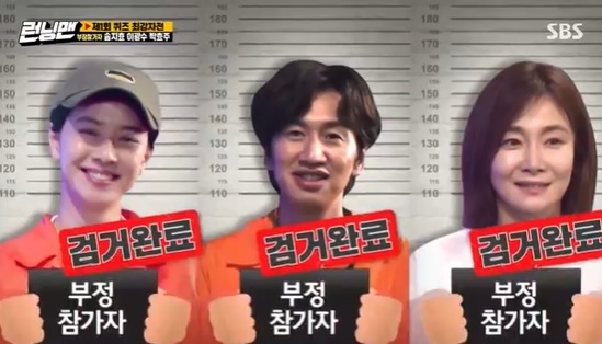 Running Man Park Hyo Joo And Song Ji Hyo And Lee Kwang Soo Were Negative Participants Power Roundup Success