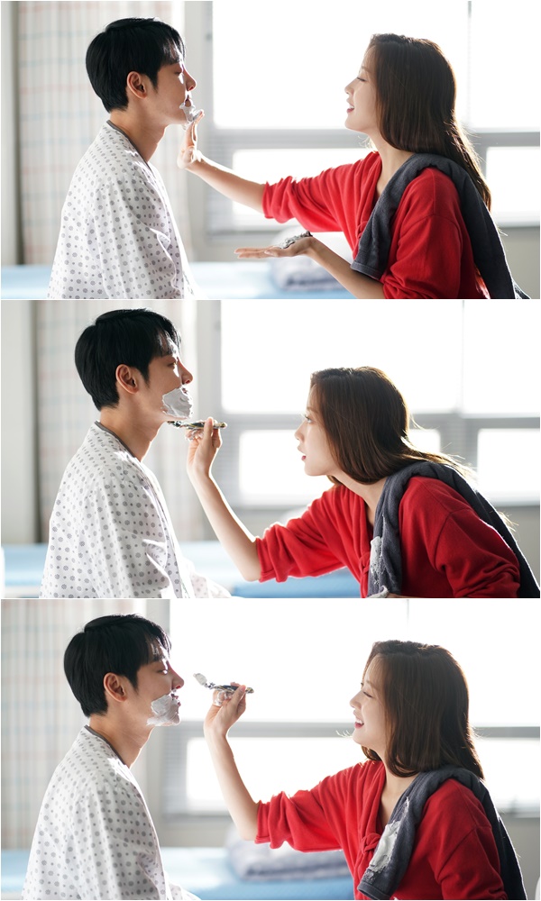 Shave Skinship...Sullem JiSoo UPThe mans Memory Act Kim Dong-wook - Moon Ga-young will make viewers hearts pound without any reason with a super moon shave skin.MBC Wednesday-Thursday Evening drama In the last broadcast of The Mans Memory Act, Kim Dong-wook (played by Lee Jung-hoon) and Moon Ga-young (played by Yeo Ha-jin) reunited in the rain with a hug to heal each others pain and wounds.Meanwhile, the Memory Act of the Man will be in the spotlight today (the 6th), releasing the scenes of Kim Dong-wook and Moon Ga-youngs Shave Skinship.Kim Dong-wook and Moon Ga-young in the public steel sit facing each other.Moon Ga-young is applying a shave bubble to Kim Dong-wooks face, while Kim Dong-wook is leaving his face to Moon Ga-young with his eyes closed tight.The two people who show the sweetness of the extreme from the morning burn the desire of the viewers.Moon Ga-young, who was in Kim Dong-wook shake in earnest, was captured.Moon Ga-young is carefully touching Kim Dong-wooks jaw line with a super-focused look.Moon Ga-young, who looks like a child, and Kim Dong-wook, who can not take his eyes off him, burst into a thrilling tension and infinitely raises the heart rate of viewers.In particular, Kim Dong-wook keeps his mouth shut in the smile that keeps leaking, and doubles his excitement with his sweet eyes overflowing with honey.It raises expectations by foreshadowing that the two people who show the water-raised chemistry will make viewers feel Memory sick again overnight through the broadcast today (6th).Meanwhile, in an earlier trailer, Kim Dong-wook was shown hospitalized after a fierce struggle with stalker Joo Seok-tae (played by Moon Sung-ho), raising tensions.Whether Kim Dong-wook will catch the annotation or even keep Moon Ga-young is noteworthy.The Mans Memory Act is broadcast every Wednesday and Thursday at 8:55 p.m.Photo = MBC