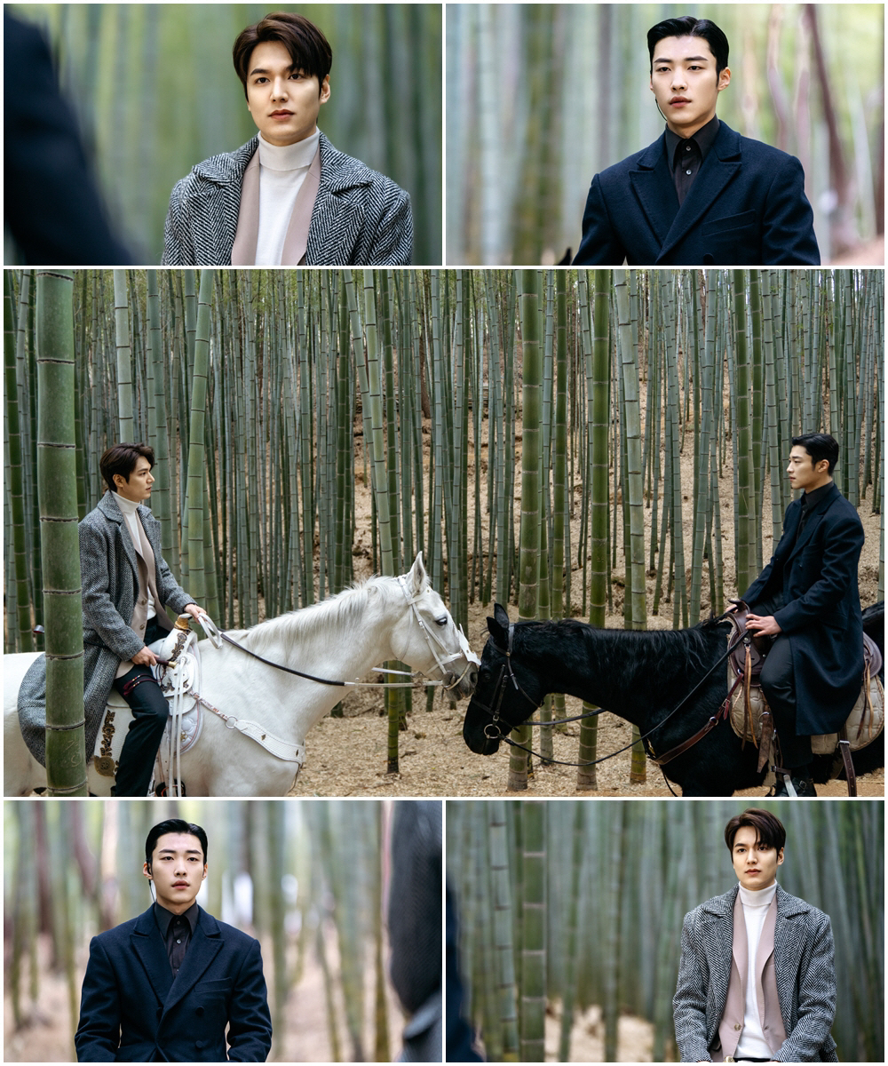 This is the relief that causes the shooter!The King - Eternal Monarch Lee Min-ho and Woo Do-hwan released a large forest Carisma to Shot, which is an intense Daechi station before the shocking blue move.SBS gilt drama The King - Lord of Eternity is a 16-part parallel world fantasy romance drawn by the Emperor of the Korean Empire, Lee Gon, who is trying to close the door () of the dimension, and the Korean criminal Jung Tae-eul, who is trying to protect someones life, people, and love.Above all, in the last 6th episode, Lee Min-ho was in a role of Lee Jong-in (Jeon Mu-song) of Buyeong-gun and a screen was held to receive a real body examination by Lee Rim (Lee Jung-jin), a traitor who killed his father, Emperor Seonhwang.As a result, Igon expressed a sense of tension that he would come to find himself to occupy the half of the man-pa-sik, which is the cause of the death of Lee Lim, who is alive and alive.In the seventh episode to be broadcast on the 8th (Today), Lee Min-ho and Woo Do-hwan are shown fighting a fight that can not be retreated in the middle of the forest.In the play, Igon, who went to the Great Forest to cross the parallel world, faces Joyoung (Woo Do-hwan), who is blocking his front.Igon looks at Joyoung with a gentle smile and then reveals a dignified force with a determined look.Joyoung is a wary look at the Lords army as if he repeatedly promised to keep it.I am wondering why the two people who have kept solid trust in each other have come to this confrontation, and whether they will exceed the party holdings in the forest with Joyoung together with Lee.Lee Min-ho and Woo Do-hwans Carisma to Shot scene was filmed in a large forest in Busan last March.The two people who are showing off the same romance in the drama are always calling Young Yi and Hye in the field and revealing their extraordinary strength.Throughout the filming, the two of them monitored each other and laughed at the small gestures, and they made the scene with Brother Chemie.However, when the filming began, the two men turned to Igon and Joyoung, immersed themselves in the two characters who played a tight Daechi station, and made them admire the magnificent charismatic figure that sounded in the calm forest.This scene, where the Emperor Igon and the Imperial Guard captain Joyoung are in conflict, is the starting point for finding the secrets of the two Worlds and an important scene ahead of the blue movement, said the production company.I would like to ask for your expectation in the 7th and 8th episodes of The King - Eternal Monarch, where the narrative of Lee and Joyoung will be more exciting at the inflection point of destiny.Meanwhile, SBS The King - Eternal Monarch, which is composed of 16 episodes, will be broadcast at 10 pm on the 8th (tonight).