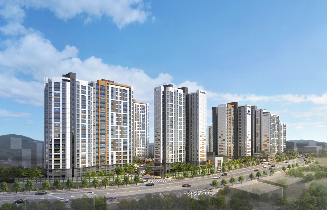 효성 아파트 투시도