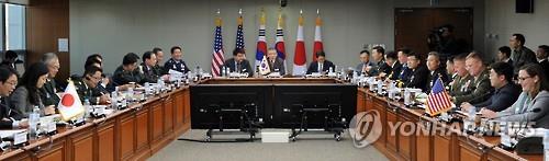 한미일 안보회의 13일 개최..코로나19 대응공조 등 논의 - 연합뉴스