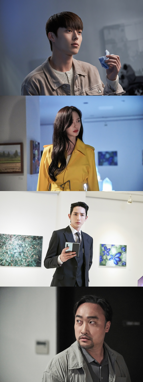 The past and present clues surrounding Lee Soo-hyuk, Jin Se-yeon and Jang Ki-yong are solved.In KBS2s drama Bon Again (directed by Jin Hyung-wook, Lee Hyun-seok, and the playwright Jung Su-mi, UFO Productions, Monster Union), which will be broadcast on the afternoon of the 18th, the confrontation between Chun Jong-beom (Jang Ki-yong), who is surrounded by mystery, and Kim Soo-hyuk, a prosecutor who suspects him as a suspect in the murder case, There is a case that will make you jump.This attracts attention because it is involved in this work, including Kim Soo-hyeoks Piancee Baek Sang-ah (Isserel Boone) and two people who seem to have no contact with the criminal owner (Jang Won-young).Prior to the broadcast, all four men and women were found to have visited a gallery the same way.First, Chun Jong-beom, who stood in the dark, holds a Bannat sock that was supposed to have been held by the criminal in the case of the Kong Ji-cheol imitation crime.As if to show someone, his expression shaking his teeth is filled with a wavering ease, which heightens tension.Kim Soo-hyeok, on the other hand, who came to the gallery for Susa, is frowning on his brow as if things were not easy.He has been seeing something on his cell phone and is looking for evidence and shining a sharper eye.His Financee, White Sang, robs his eyes with a yellow raincoat and red lips, adding to the question of who he came to meet in the middle of the night without Kim Soo-hyeok.In addition, the owner who was in Susa here is looking back with surprised eyes as if he had noticed a strange air current, making his reasoning sense mobilizing what he witnessed.Amid the curiosity amplified by the timeline of four men and women who visited the same space and the whole end of the Public Imitation Crime, the cold air surrounding them predicts the suspense to tighten the hearts of viewers.